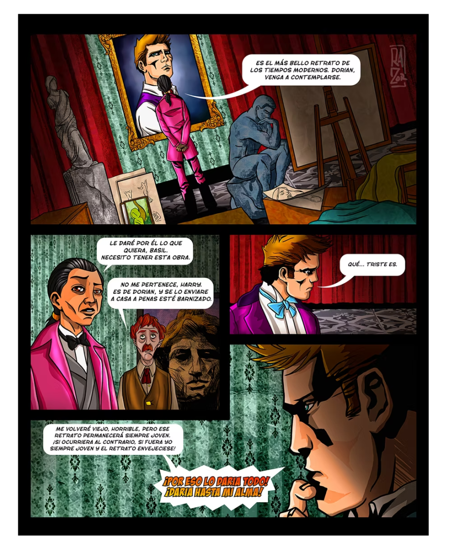 Ilustración de comics